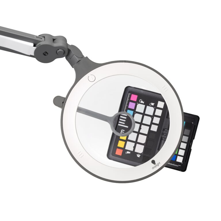 iQ Magnifier studio product photograph on a white background, shot for The Daylight Company