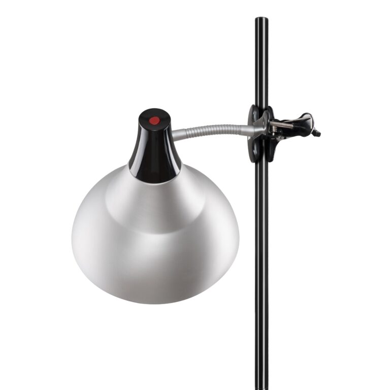 Artist Studio Lamp with Stand studio product photograph on a white background, shot for The Daylight Company