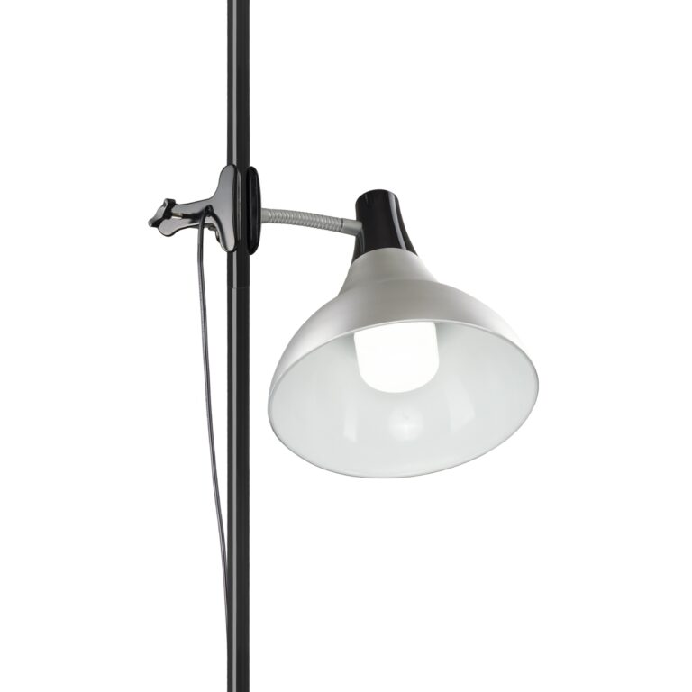 Artist Studio Lamp with Stand studio product photograph on a white background, shot for The Daylight Company